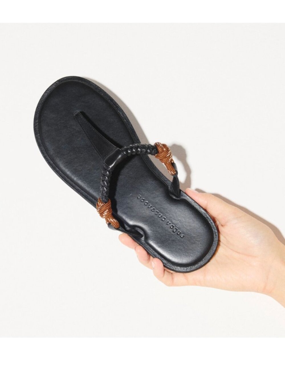 NEW IN BOX FREDA SALVADOR SELAH ROPE THONG SANDAL